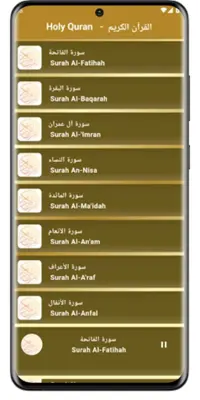 القرآن الكريم - أحمد العجمي - بدون انترنت android App screenshot 18